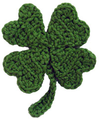 Crochet Spot » Blog Archive » Crochet Pattern: Four Leaf Clover - Crochet  Patterns, Tutorials and News